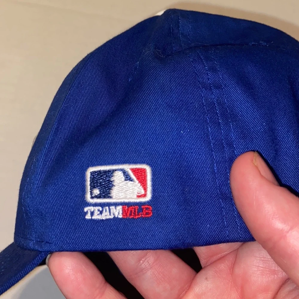 KC Royals youth adjustable blue baseball cap by OC Sports.